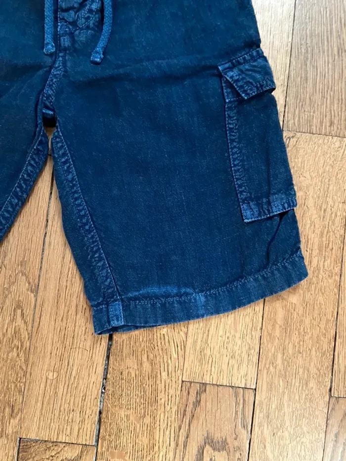 Short en lin marine Vilebrequin - photo numéro 3