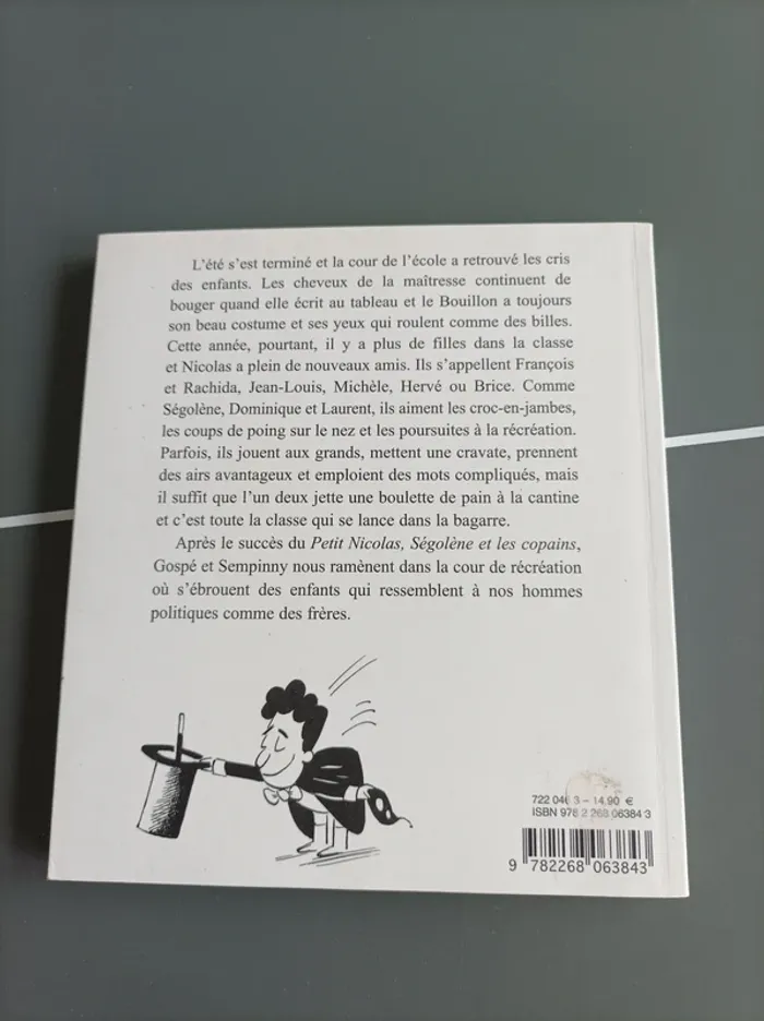 Livre Enfant Le petit Nicolas à L'Elysée - photo numéro 3
