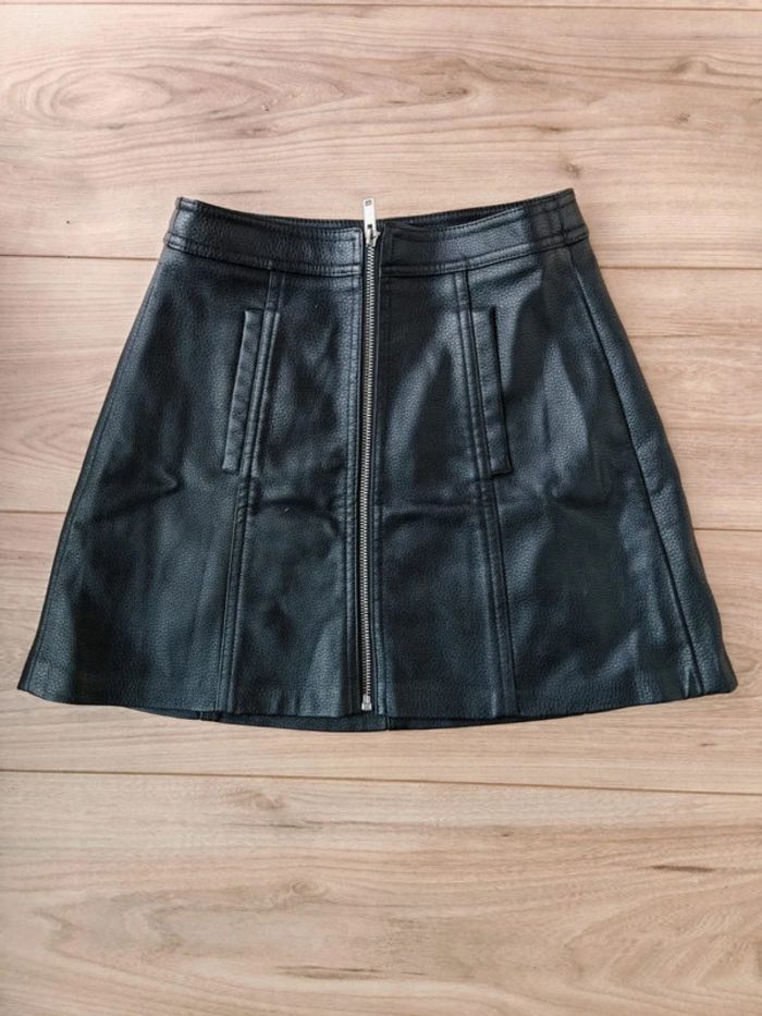 Jupe simili cuir