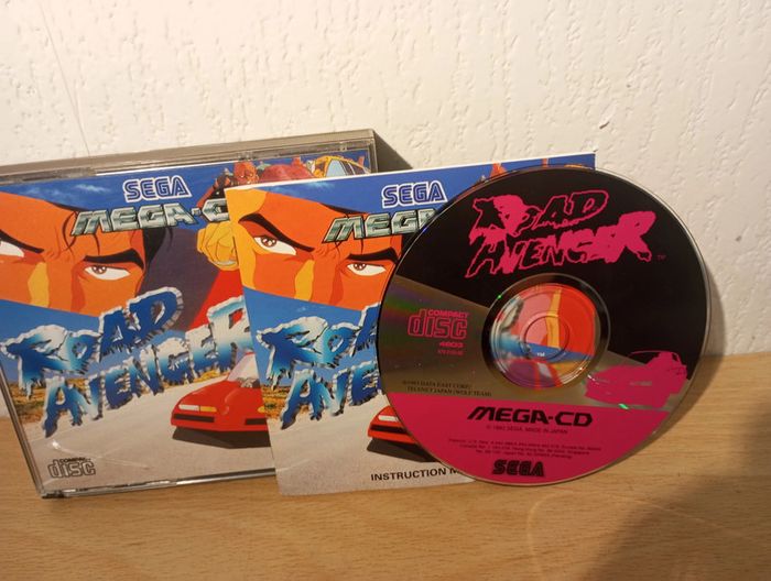 Jeu vidéo mega cd road avenger