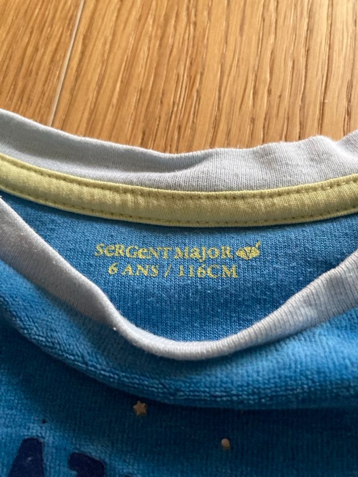 Pyjama 2 pièces Sergent Major 6 ans - photo numéro 3