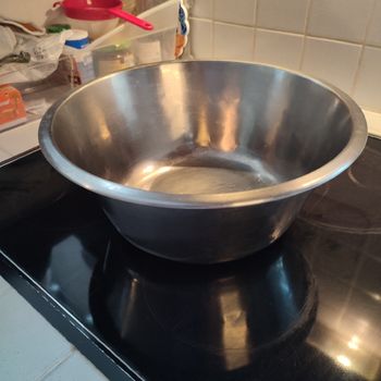 Saladier Cul de poule inox professionnel