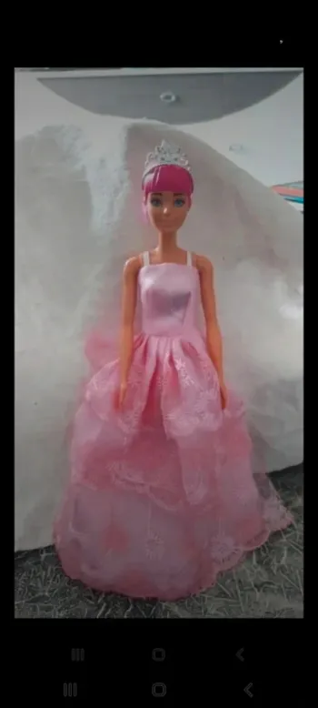 Robe rose