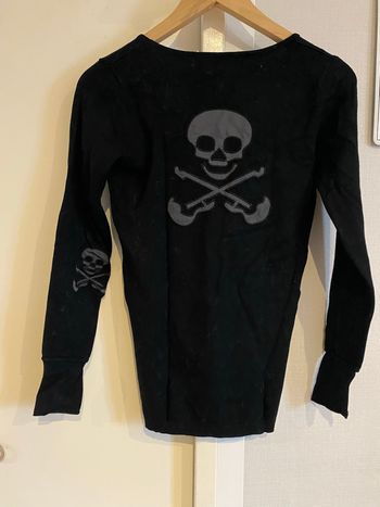 Pull noir femme