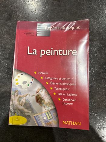 Livre la peinture repères pratiques