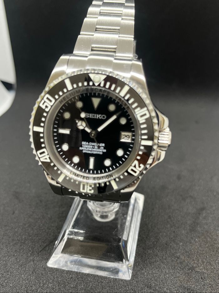 Montre custom 44mm automatique verre saphir - photo numéro 4