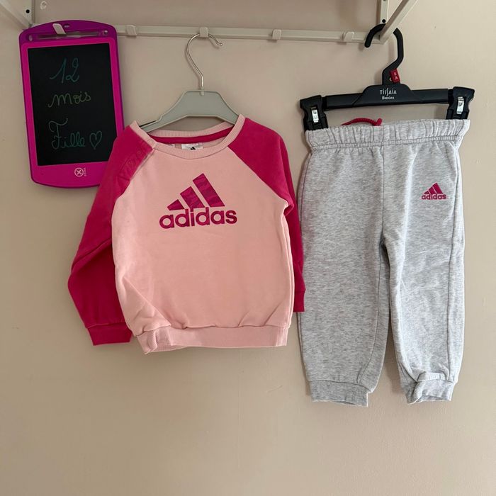 Ensemble jogging et pull - T9-12mois - Adidas