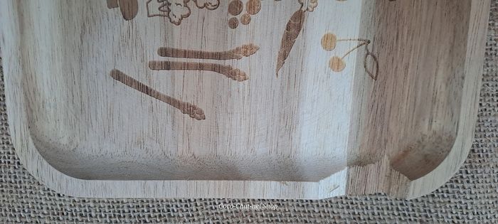 Petit plateau en bois - photo numéro 3