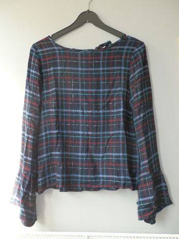 Blouse carreaux