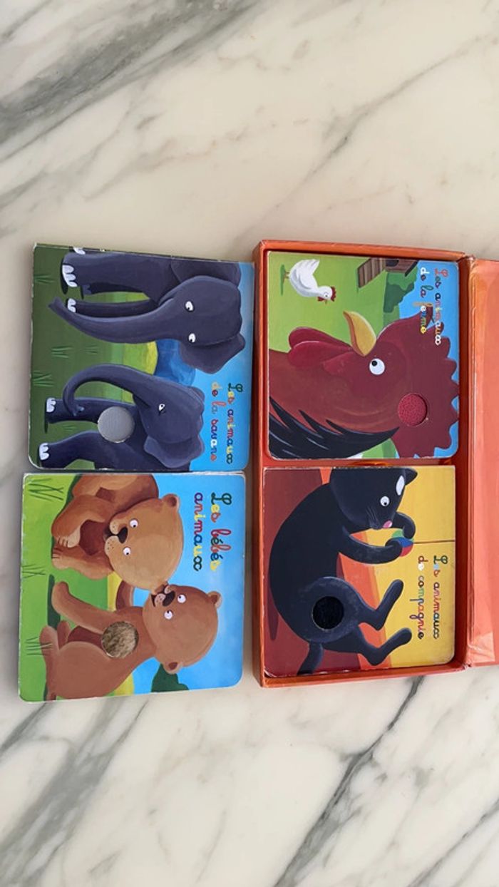 Coffret livres à toucher texturer - photo numéro 5