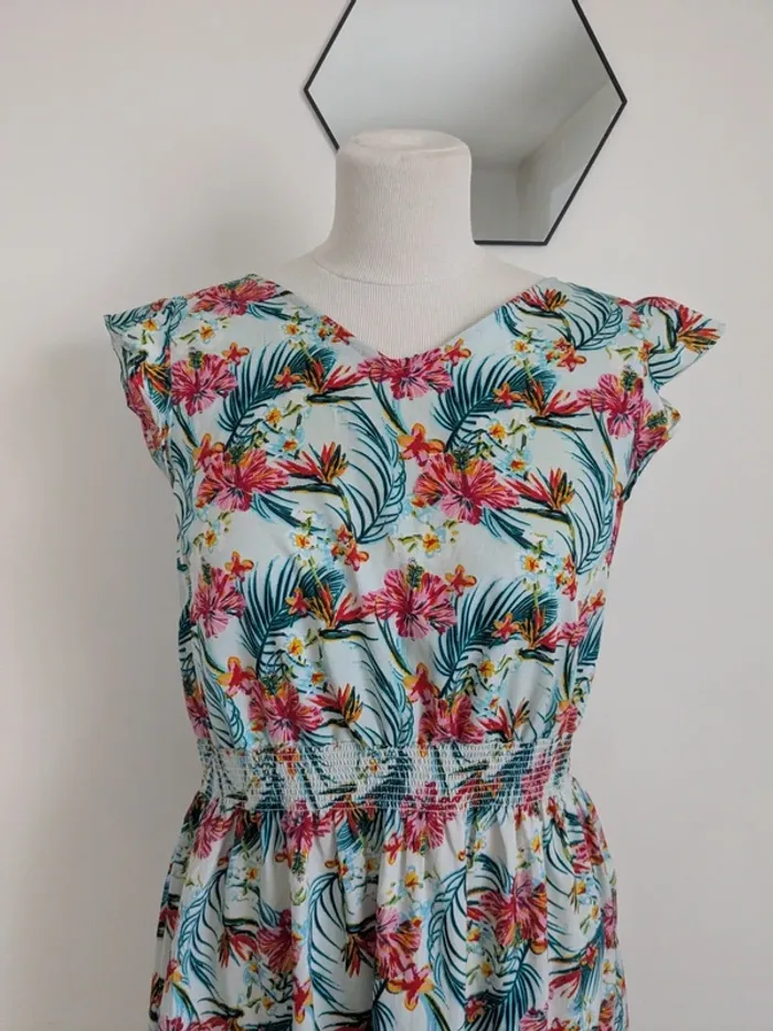 Robe fleurie T40 : U Collection - photo numéro 2
