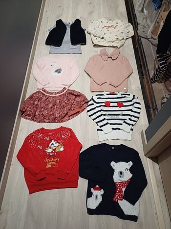 Lot de pulls neufs 6ans fille
