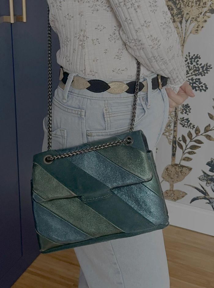 Sac cuir rainbow cinnamon easy clothes - photo numéro 2
