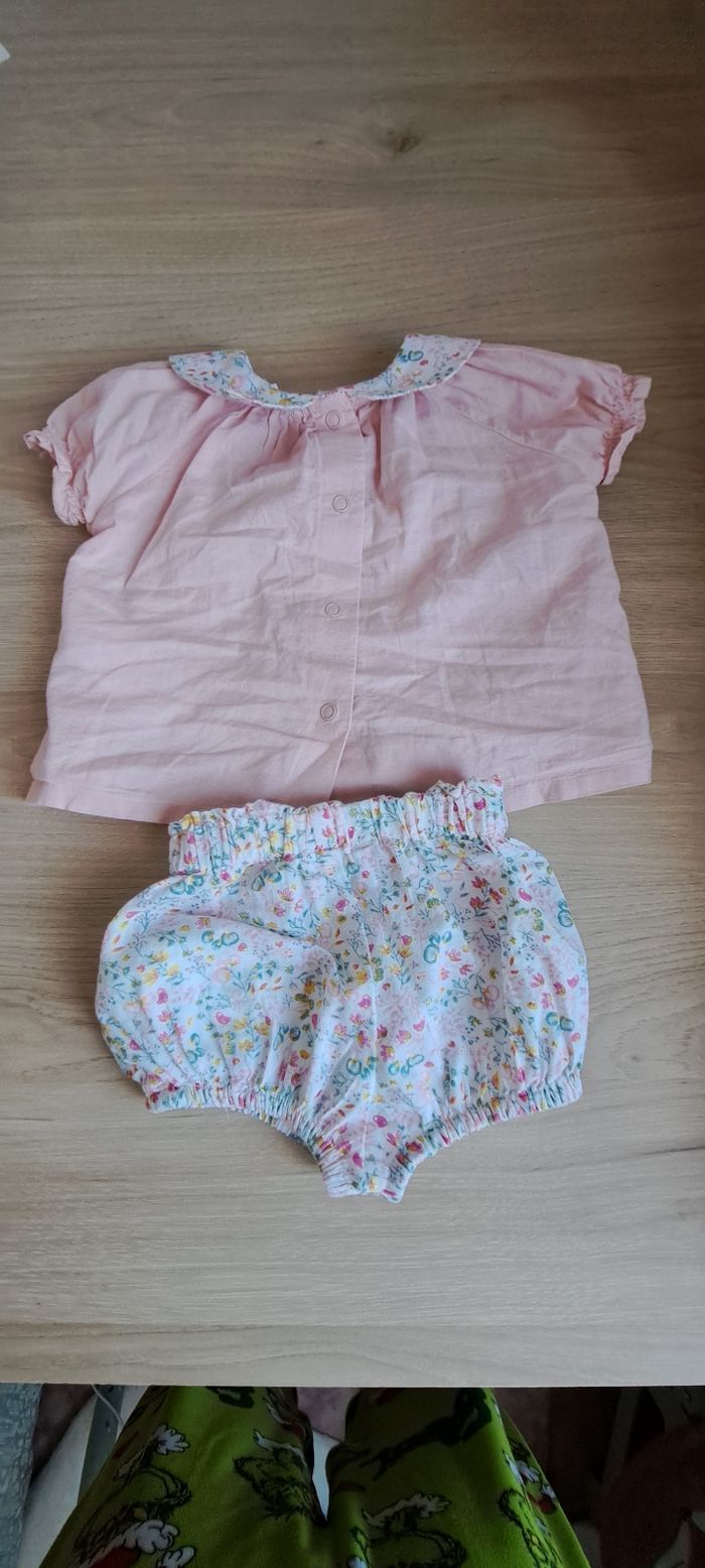 Ensemble Verbaudet blouse boomer