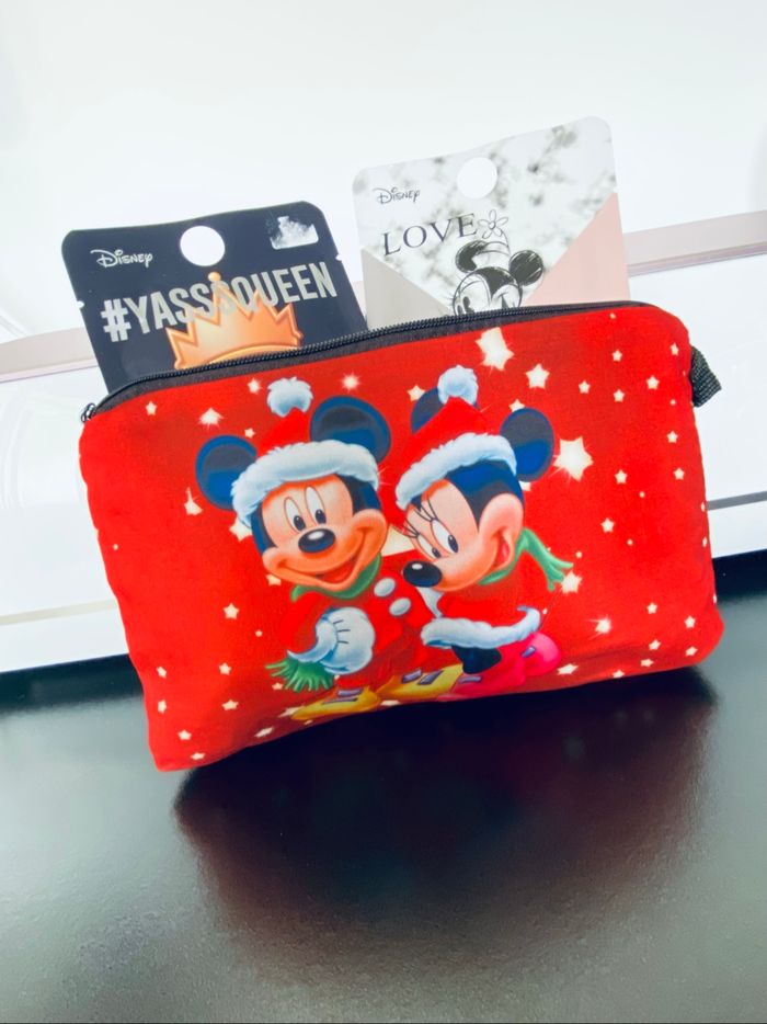 Pochette Minnie & Mickey Noël