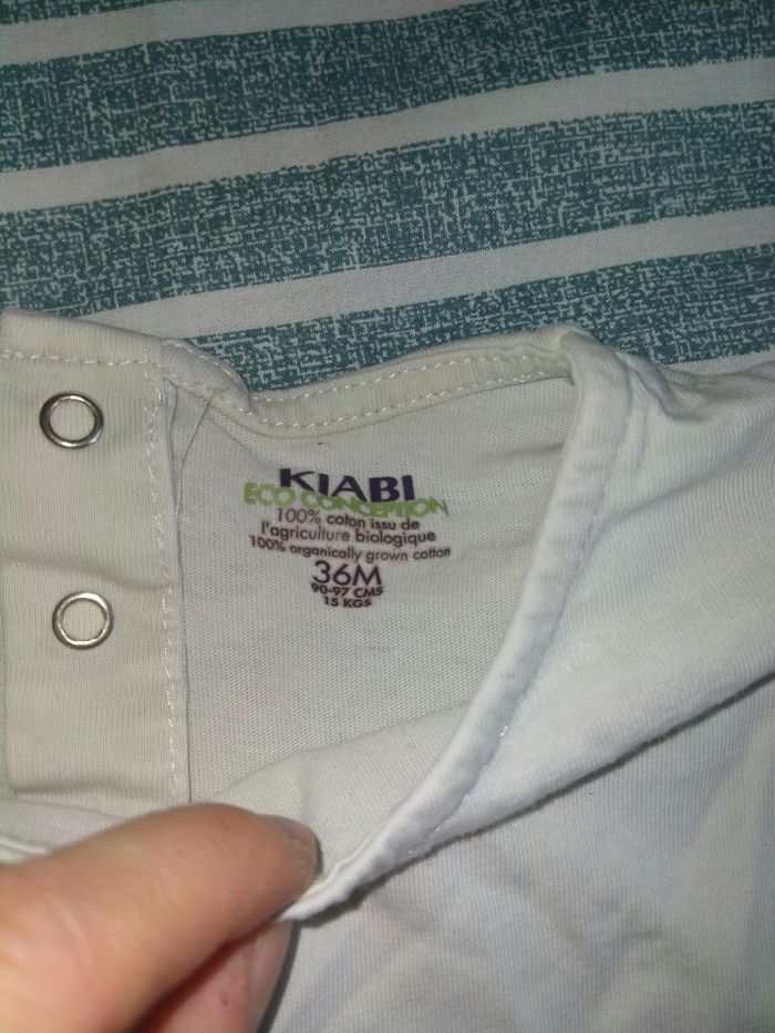 T-shirt manches courtes Kiabi 3 ans - photo numéro 2