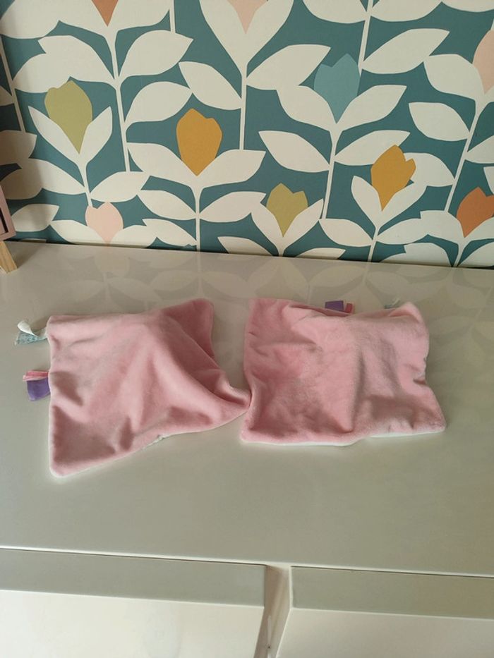 Doudou plat éléphant églantine baby nat - photo numéro 4