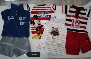 Lot été garçon 3 mois