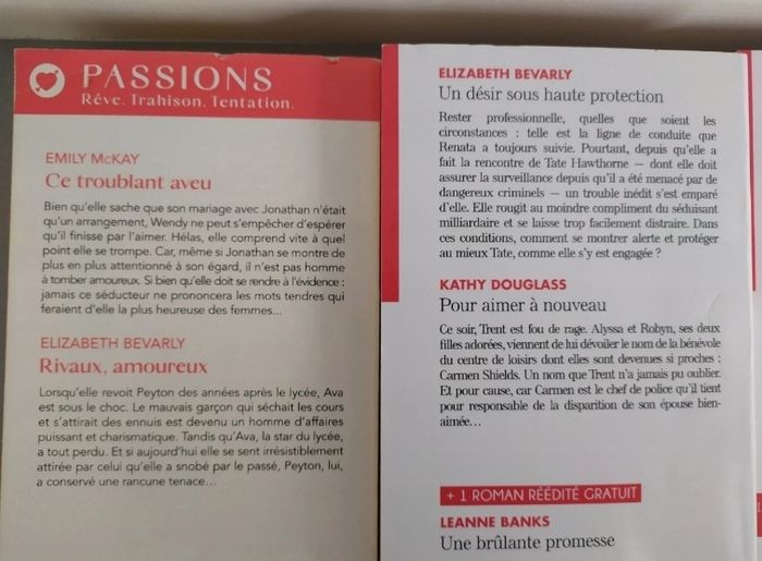 Lot de 10 livres Harlequin Passions - photo numéro 4