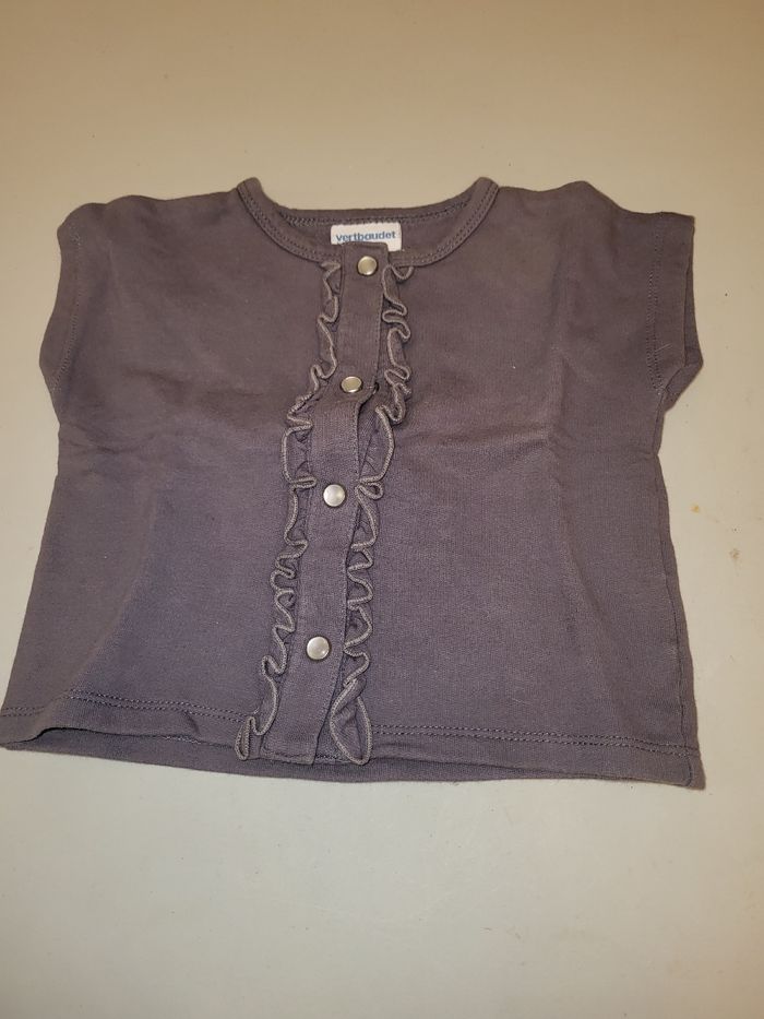 Gilet sans manches vertbaudet 6 mois