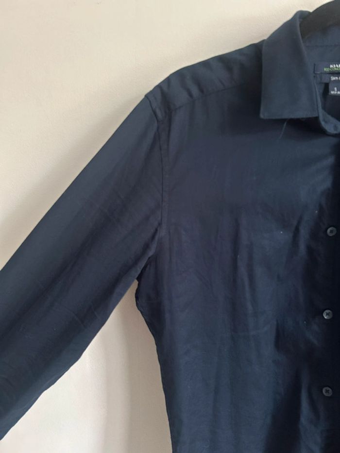 Jolie chemise homme bleu marine • Slim fit • Kiabi • taille M - photo numéro 3