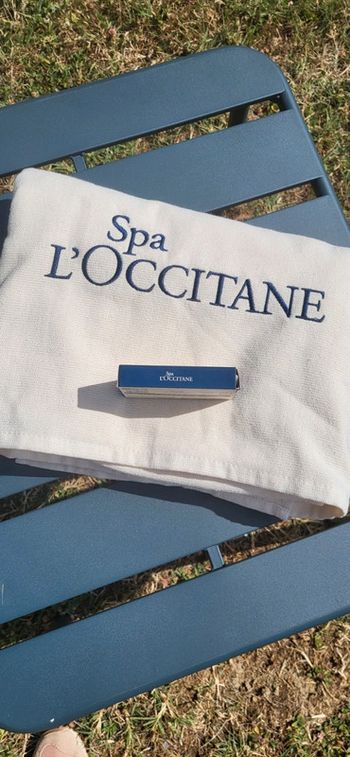 Drap de bain spa l'occitane T 1m/2m
