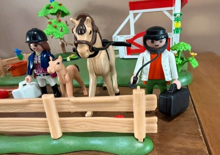 Playmobil 6147 SuperSet Paddock avec Chevaux - photo numéro 2