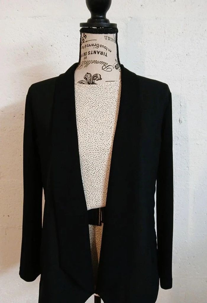 🖤 Blazer fluide noir – Marella – Taille S – Très bon état - photo numéro 2