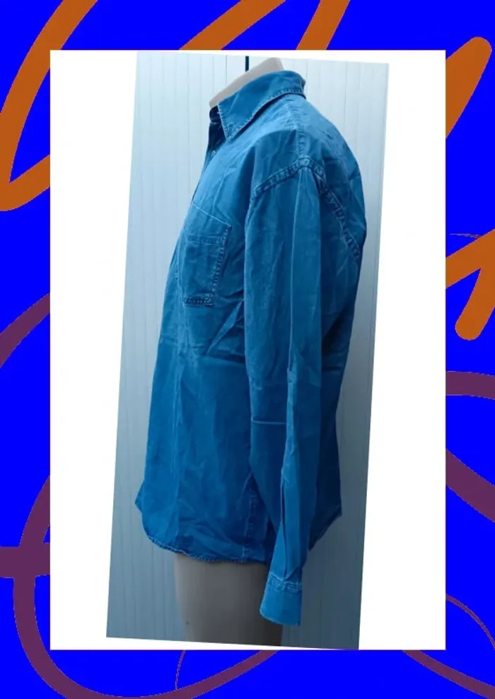 Chemise en jean L Mavi - photo numéro 7