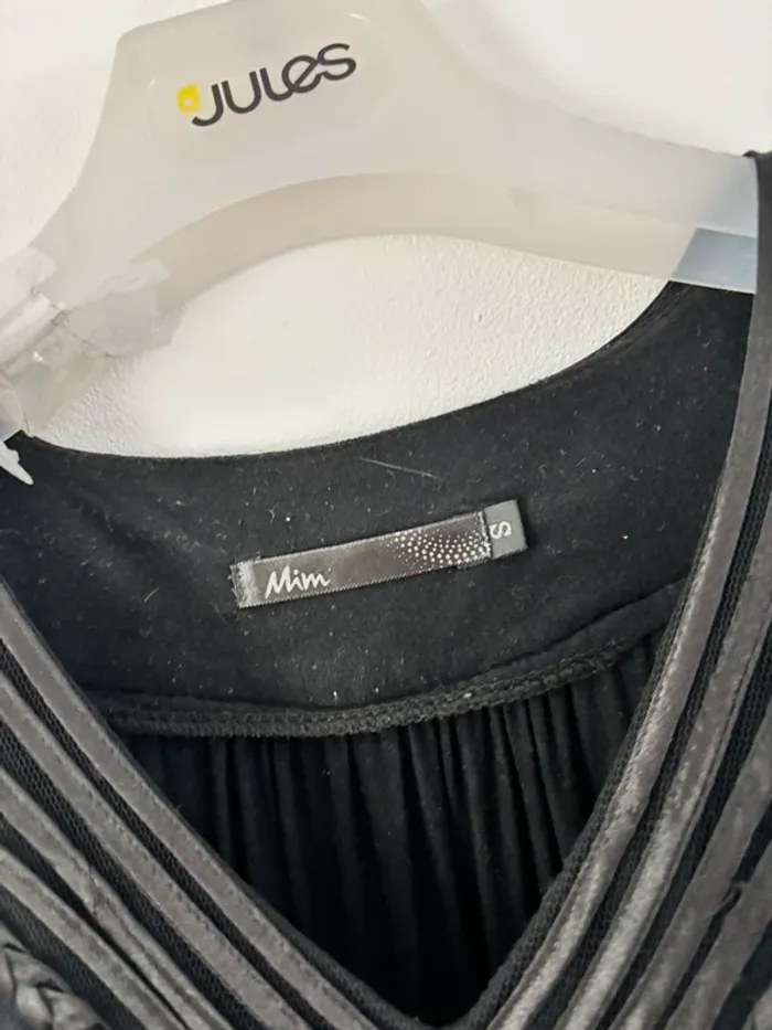Robe noire fluide taille 36 Mim - photo numéro 3
