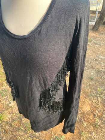 haut  femme à Franges Sandro taille  3 40, 42