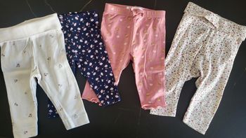 Lot leggings fille 3 mois diverses marques