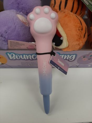 Stylo anti-stress patte de chat legami