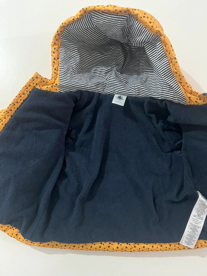 Doudoune à capuche jaune étoile - 6 mois - Petit Bateau - photo numéro 5