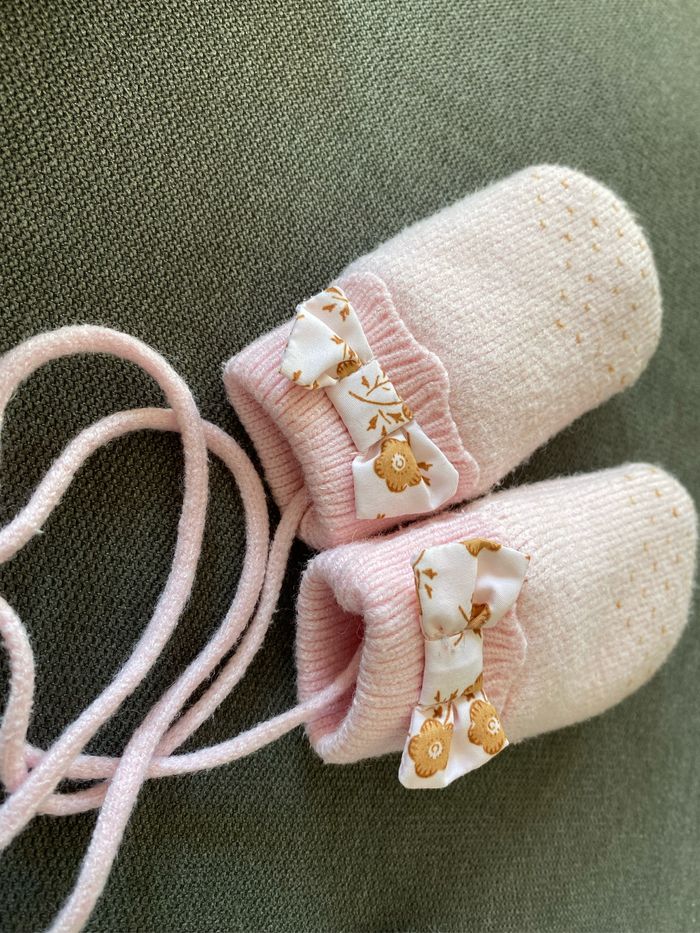 Ensemble fille bonnet écharpe gants - photo numéro 4