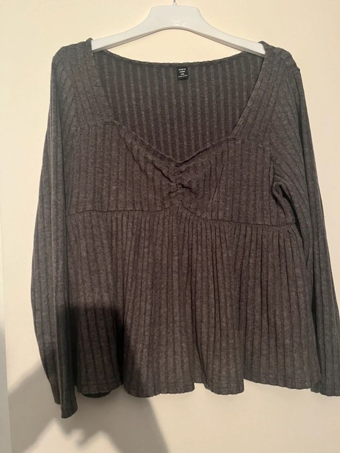 Très beau haut blouse longue manche femme