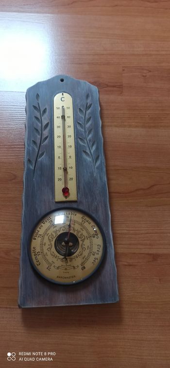 Thermometre barometre