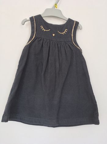 Robe hiver sans manches - 12 mois