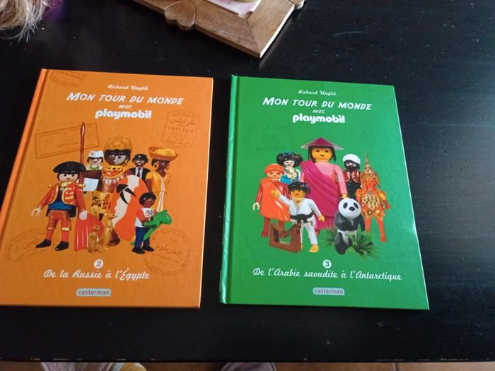2livres Mon tour du monde avec playmobil