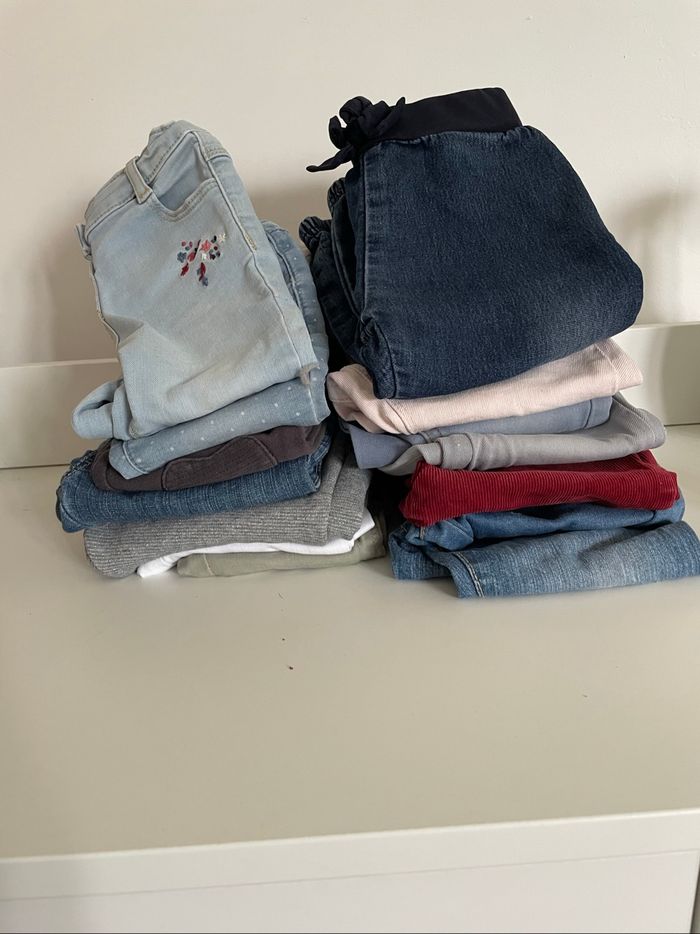 Lot pantalons