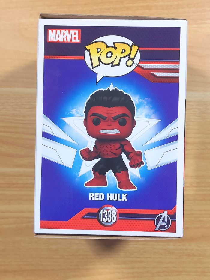 Lot 2 Funko Pop! Marvel : Red Hulk (Brave New World) - Éditions Spéciales - photo numéro 5
