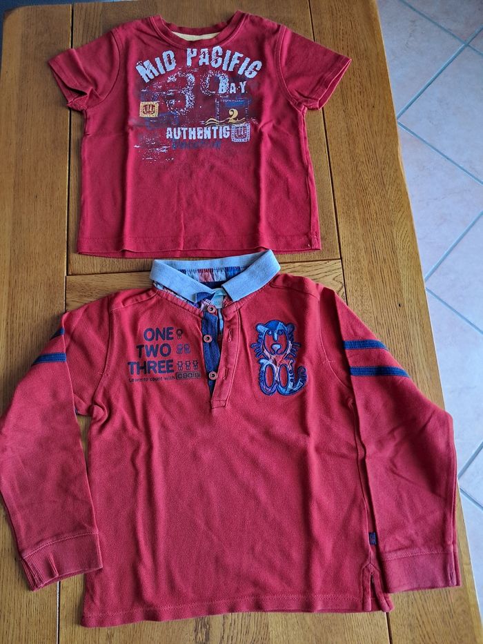 Lot tee-shirt 2/3ans - photo numéro 2
