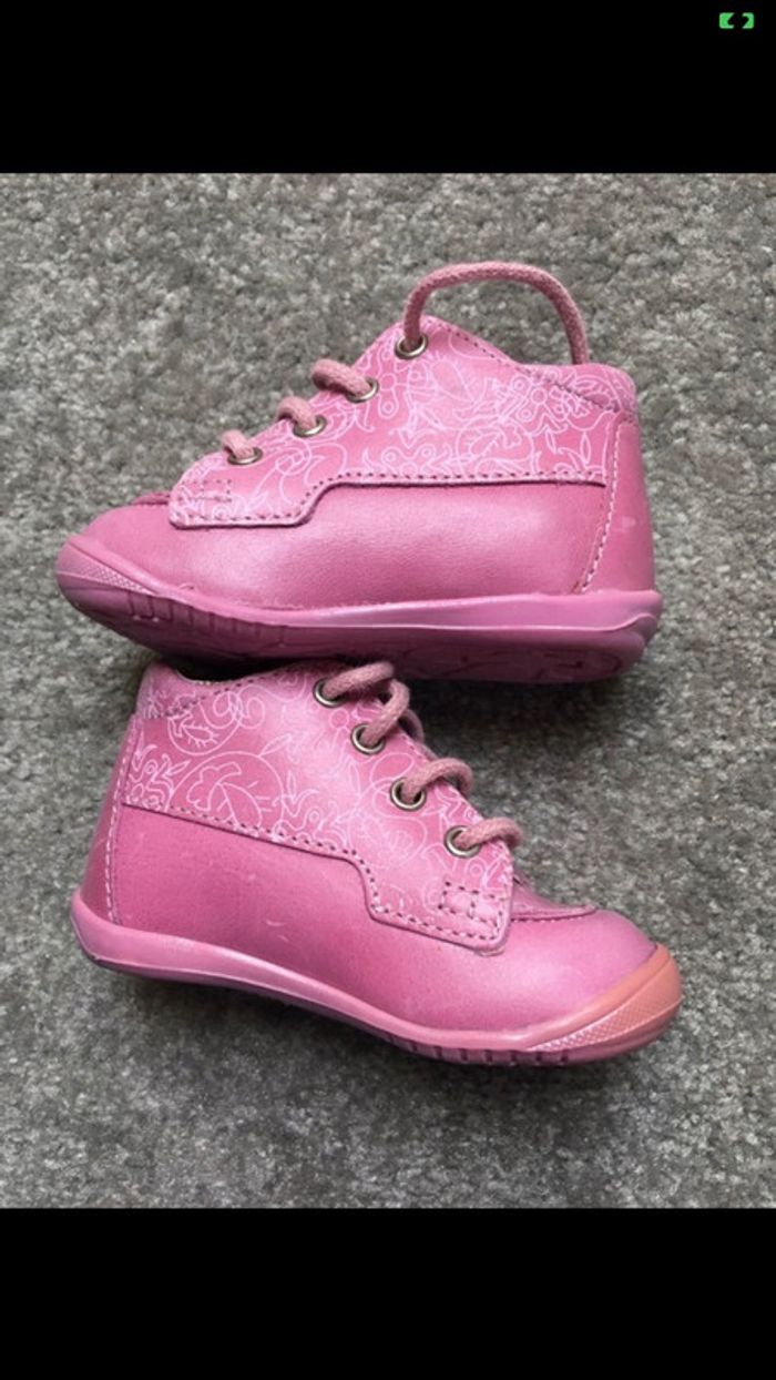 Bottines roses taille 19 - photo numéro 4