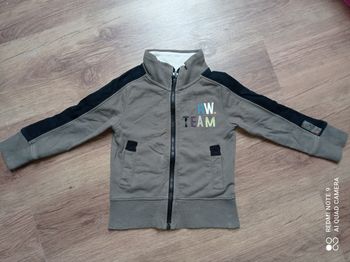 Gilet zippé garçon, DPAM, taille 3 ans