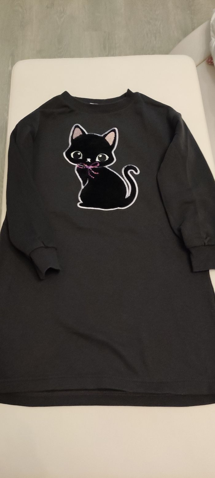 Pull robe fille
