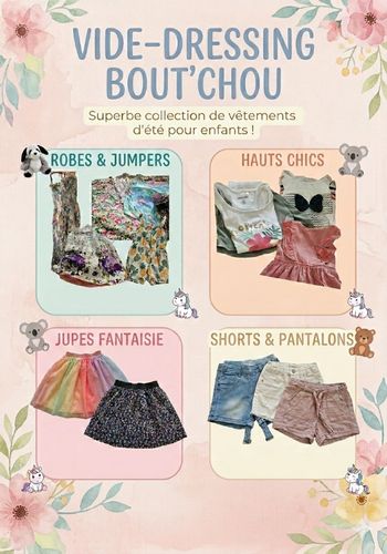 Lot ete fille 10 ans 