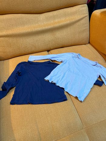 Lot de 2 tee shirts manches longues 5 ans