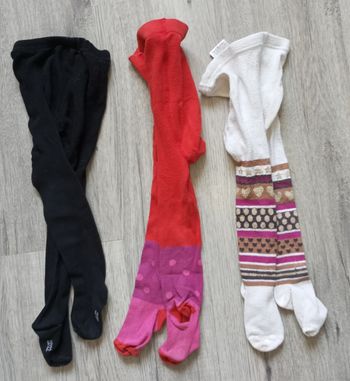 Lot de 3 collants  2 ans