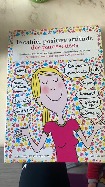 Le cahier positivé attitude des paresseuses