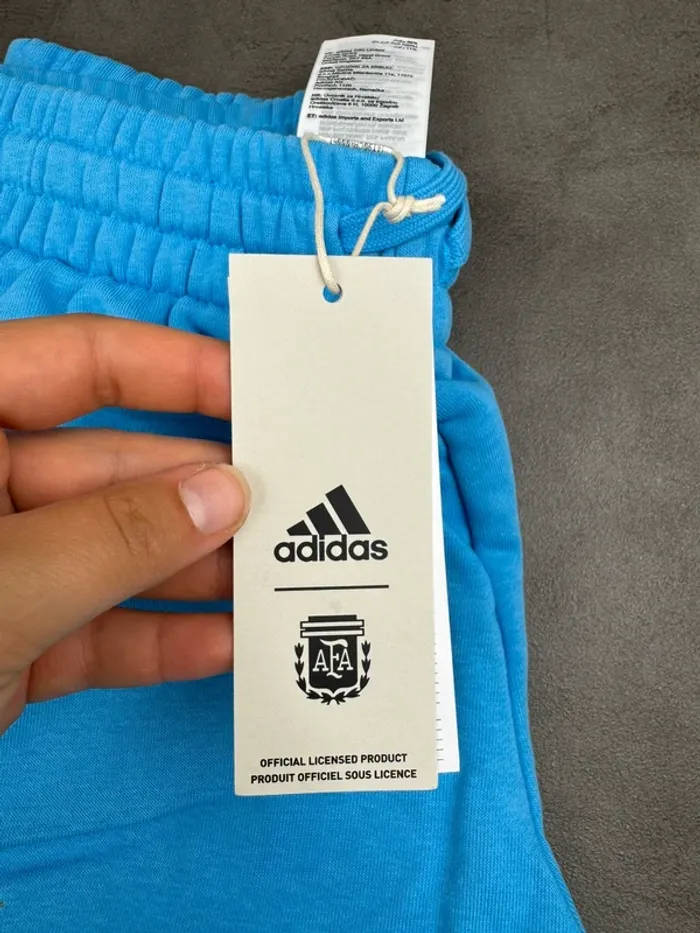 Jogging Adidas Argentine Bleu 3 bandes Neuf Taille S - photo numéro 7
